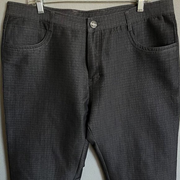 NWOT Vassari Handcrafted Charcoal Gray Jeans Size 38 - Picture 7 of 10
